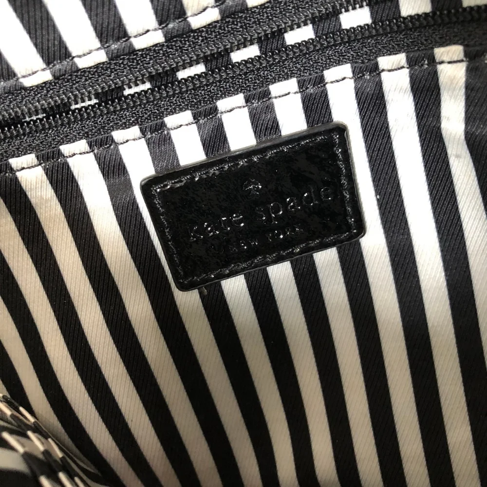 Kate Spade New York Black Leather Crossbody Bag Clutch